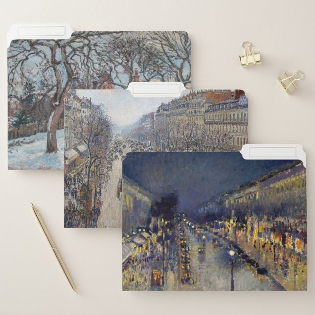 Camille Pissarro - Masterpieces Selection File Folder (Set)