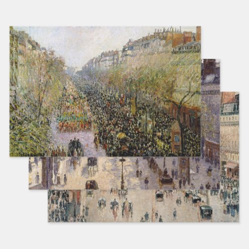 Camille Pissarro _ Masterpieces Selection Wrapping Paper Sheets