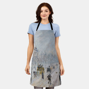 Camille Pissarro - Outer Boulevards, Snow Effect Apron