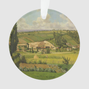 Camille Pissarro   Paysage aux Patis, Pointoise Ornament