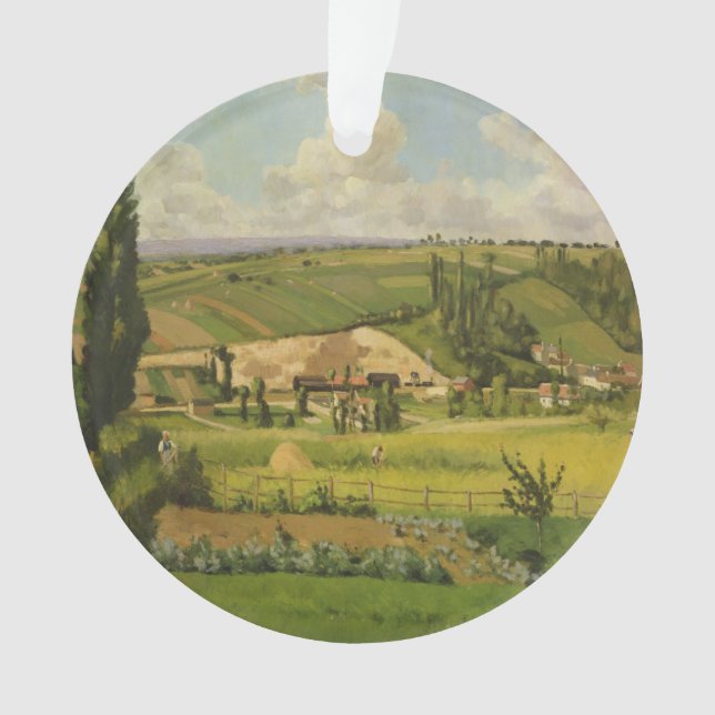 Camille Pissarro | Paysage aux Patis, Pointoise Ornament (Front)