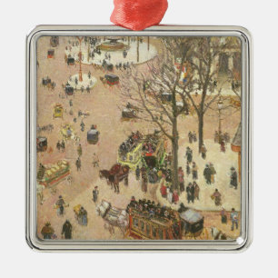 Camille Pissarro   Place du Theatre Francais, 1898 Metal Ornament