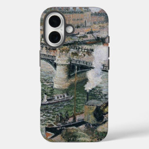 Camille Pissarro Pont Boieldieu in Rouen Painting iPhone 16 Case