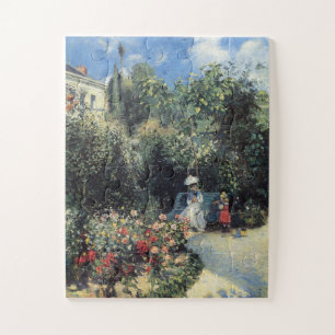 Camille Pissarro Pontoise Garden Jigsaw Puzzle