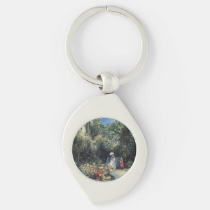 Camille Pissarro Pontoise Garden Keychain