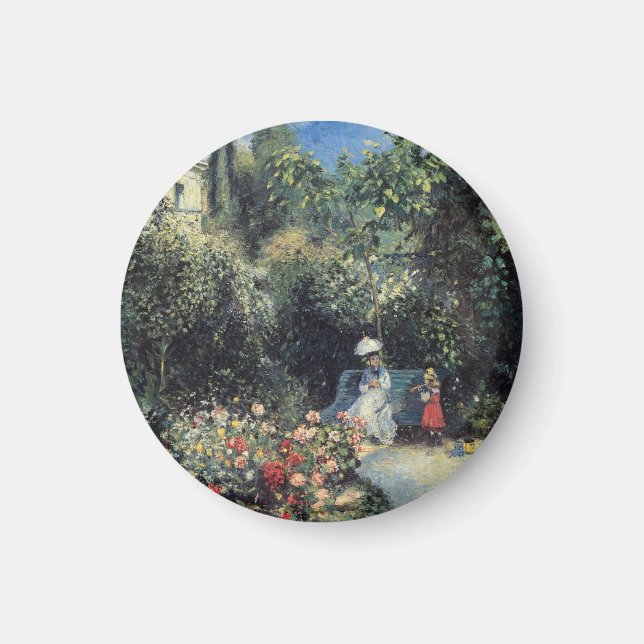 Camille Pissarro Pontoise Garden Magnet (Front)