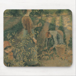 Camille Pissarro The Apple Pickers, 1886 Mouse Pad