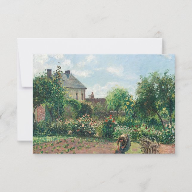 Camille Pissarro The Artist's Garden at Eragny (Front)