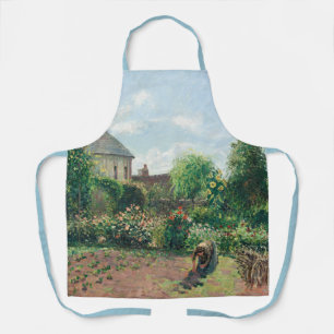 Camille Pissarro The Artist's Garden at Eragny Apron
