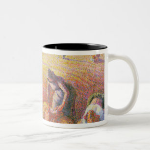 Camille Pissarro   The Gleaners, 1889 Two-Tone Coffee Mug