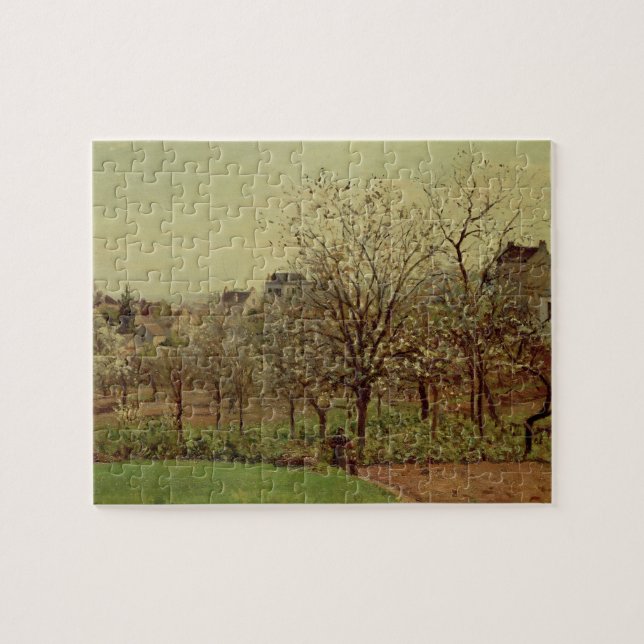 Camille Pissarro | The Orchard, 1870 (oil on canva Jigsaw Puzzle (Horizontal)