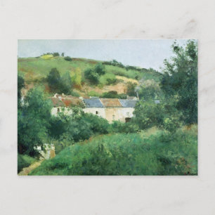 Camille Pissarro The Path in the Village, 1875 Postcard