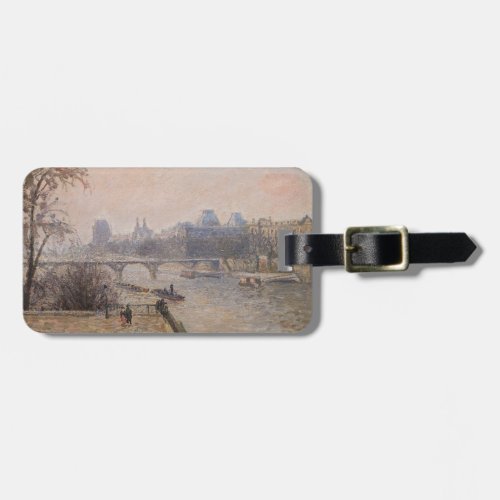 Camille Pissarro _ The Seine and the Louvre Luggage Tag