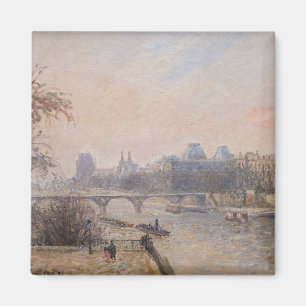 Camille Pissarro - The Seine and the Louvre Magnet