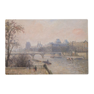 Camille Pissarro - The Seine and the Louvre Placemat