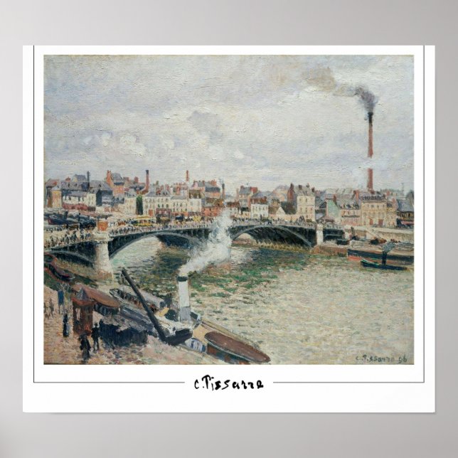 Camille Pissarro Zedign Art Poster #28 (Front)