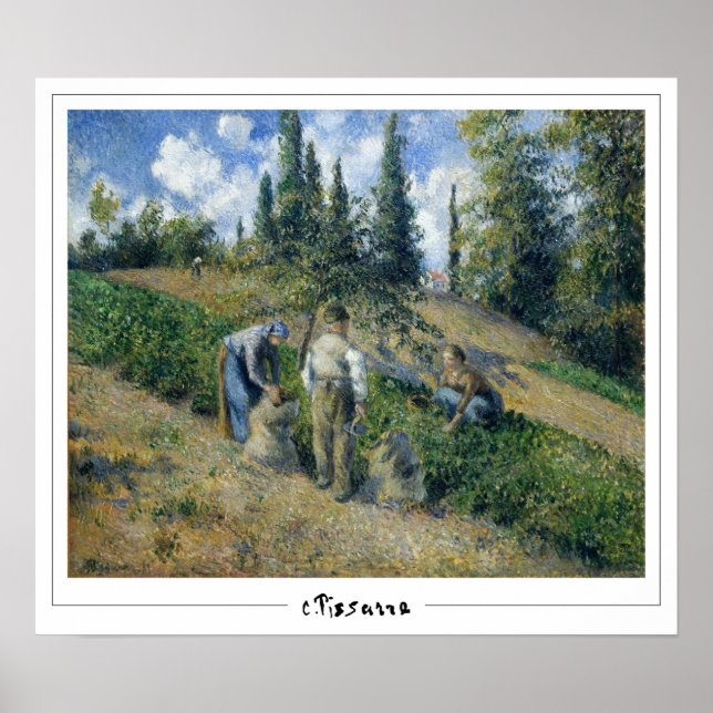 Camille Pissarro Zedign Art Poster #283 (Front)