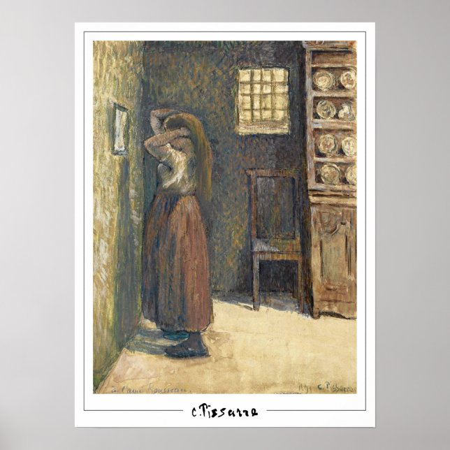 Camille Pissarro Zedign Art Poster #407-2 (Front)
