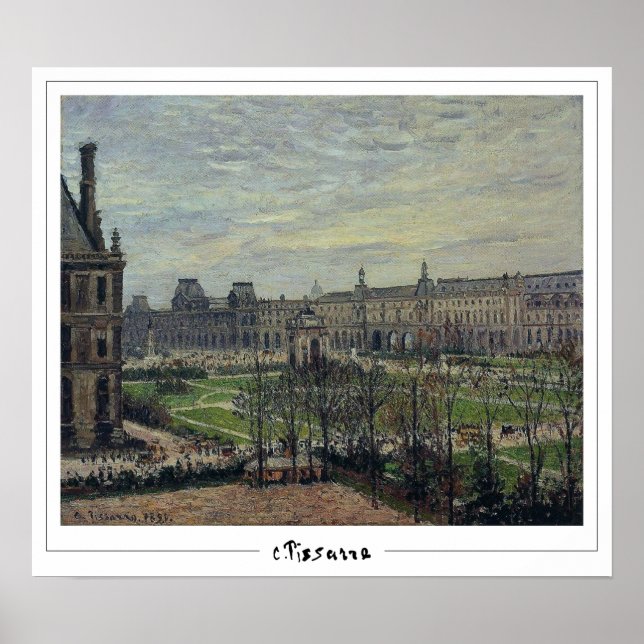 Camille Pissarro Zedign Art Poster #496-2 (Front)