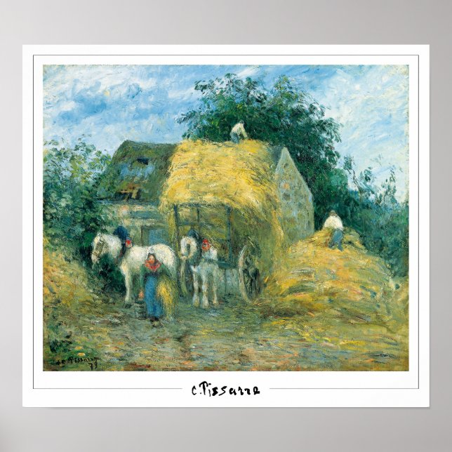 Camille Pissarro Zedign Art Poster #5 (Front)