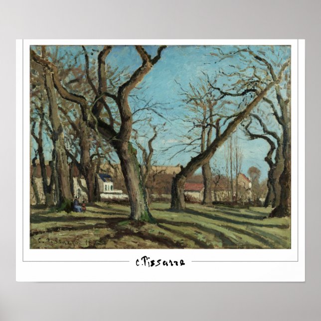 Camille Pissarro Zedign Art Poster #7 (Front)