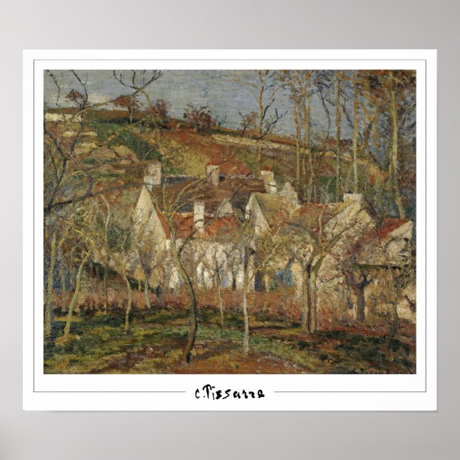 Camille Pissarro Zedign Art Poster #8 (Front)