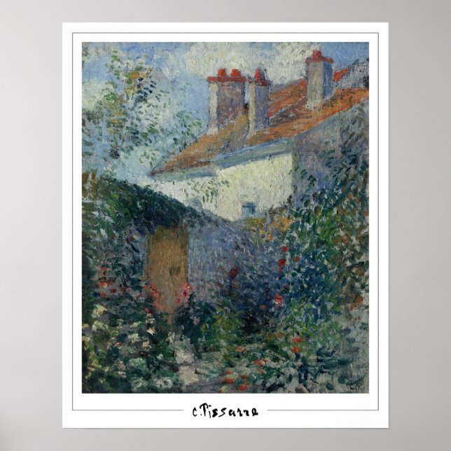 Camille Pissarro Zedign Art Poster #93-2 (Front)