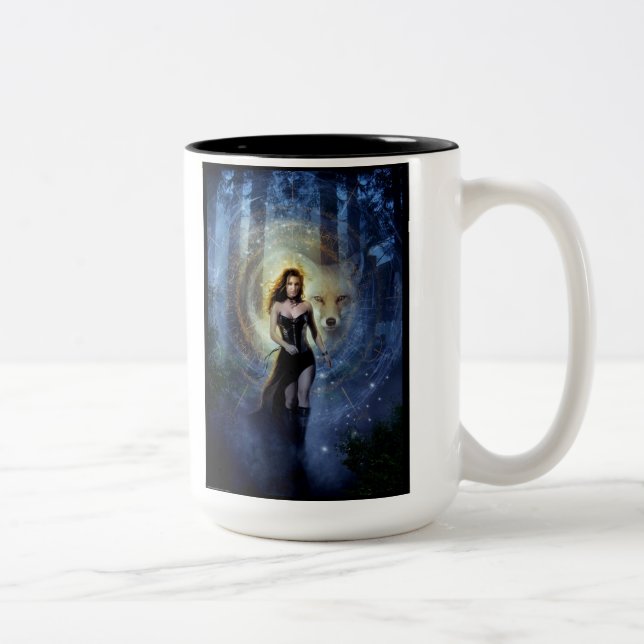 Camille: Wicked Good Witch Two-Tone Coffee Mug (Right)