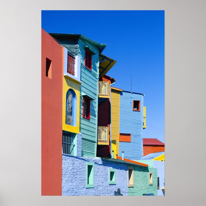 Caminitas La Boca District Print