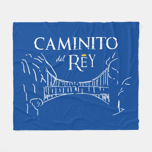 Caminito Fleece Blanket (Front (Horizontal))