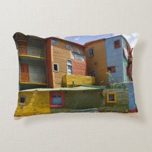 Caminito, La Boca, Buenos Aires Decorative Pillow