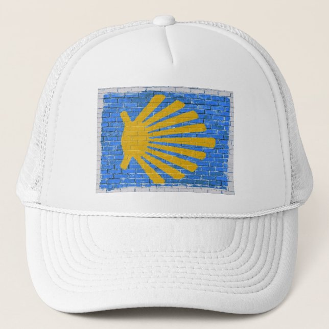 Camino de sanitago trucker hat (Front)