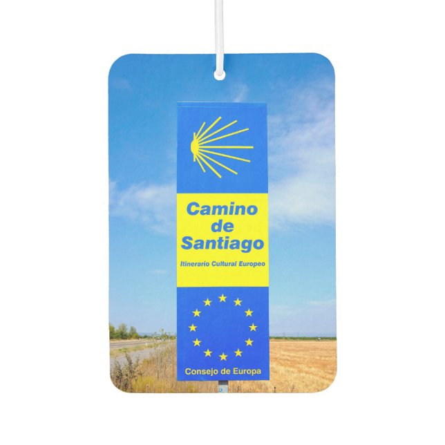 Camino de Santiago Air Freshener (Front)