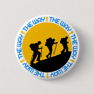 Camino de Santiago Button