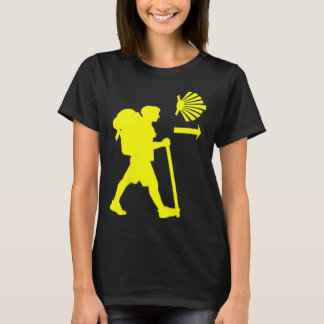 Camino De Santiago De Compostela Spain Pilgrim Hik T-Shirt