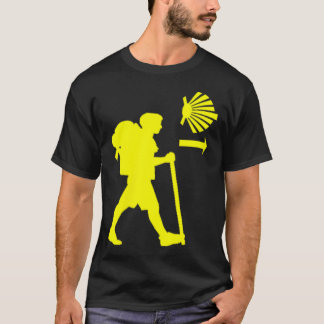 Camino De Santiago De Compostela Spain Pilgrim Hik T-Shirt
