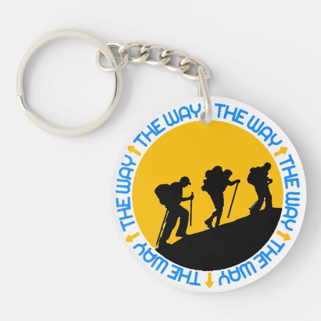 Camino de Santiago Keychain (Front)