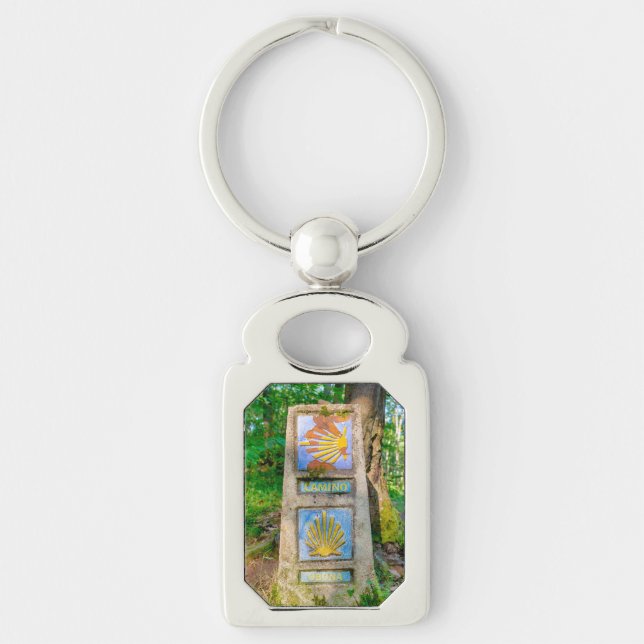 Camino de Santiago Keychain (Front)