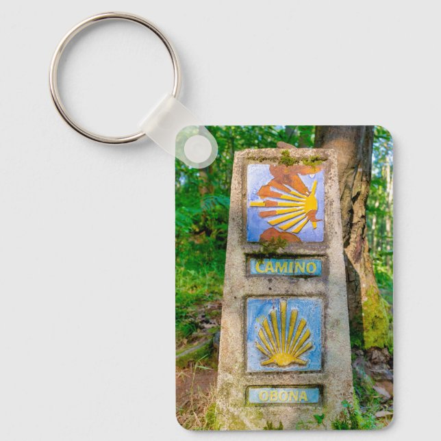 Camino de Santiago Keychain (Front)