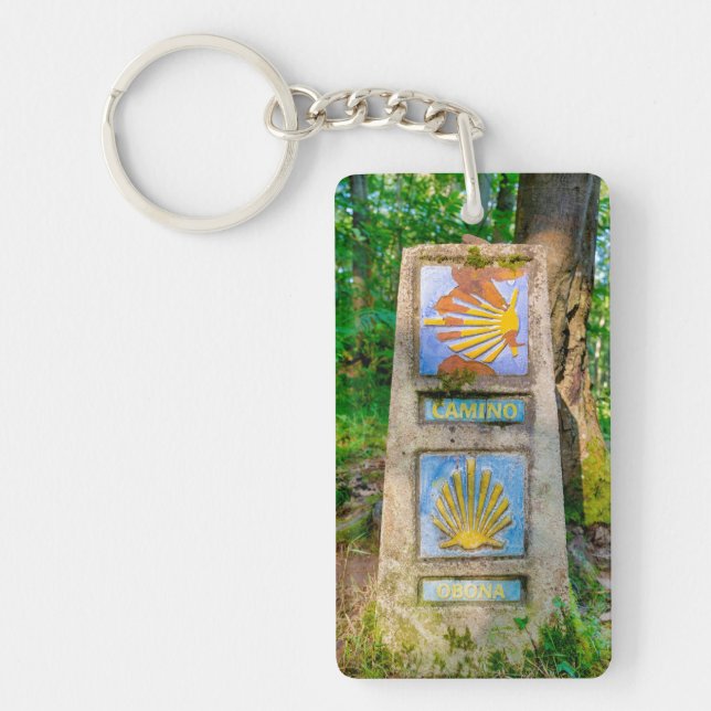 Camino de Santiago Keychain (Front)