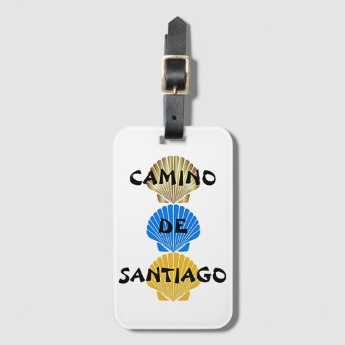 Camino de Santiago Luggage Tag