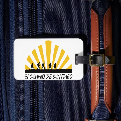 Camino de Santiago Luggage Tag