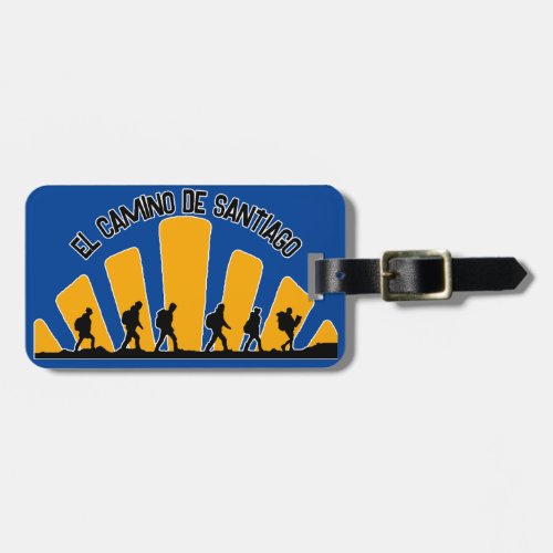 Camino de Santiago Luggage Tag