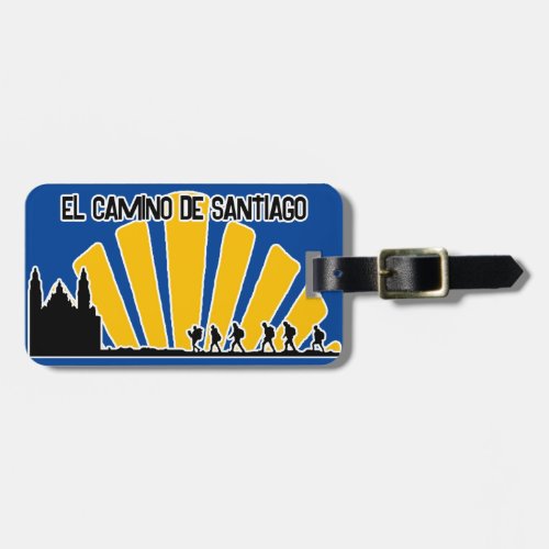 Camino de Santiago Luggage Tag