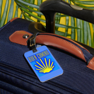 Camino de Santiago Luggage Tag