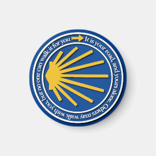 Camino de Santiago Magnet