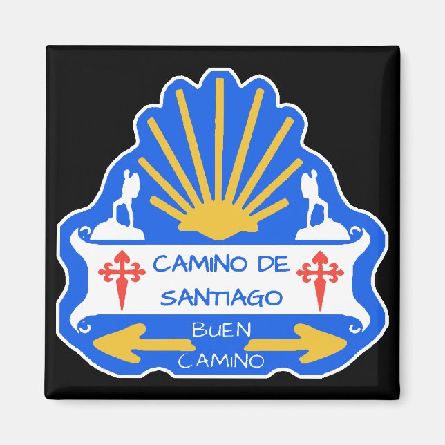 Camino de Santiago Magnet (Front)