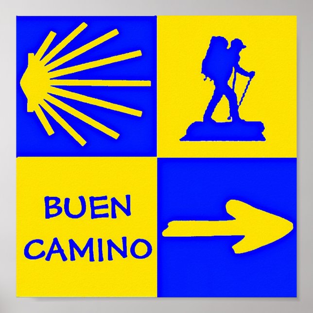 Camino de Santiago Poster (Front)