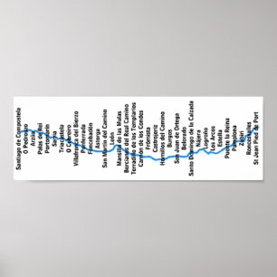 Camino de Santiago Poster