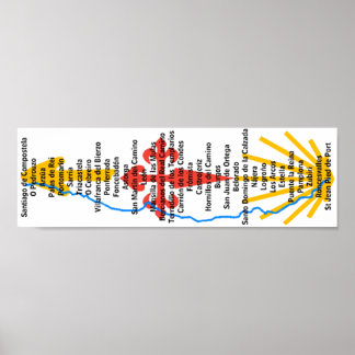 Camino de Santiago Poster